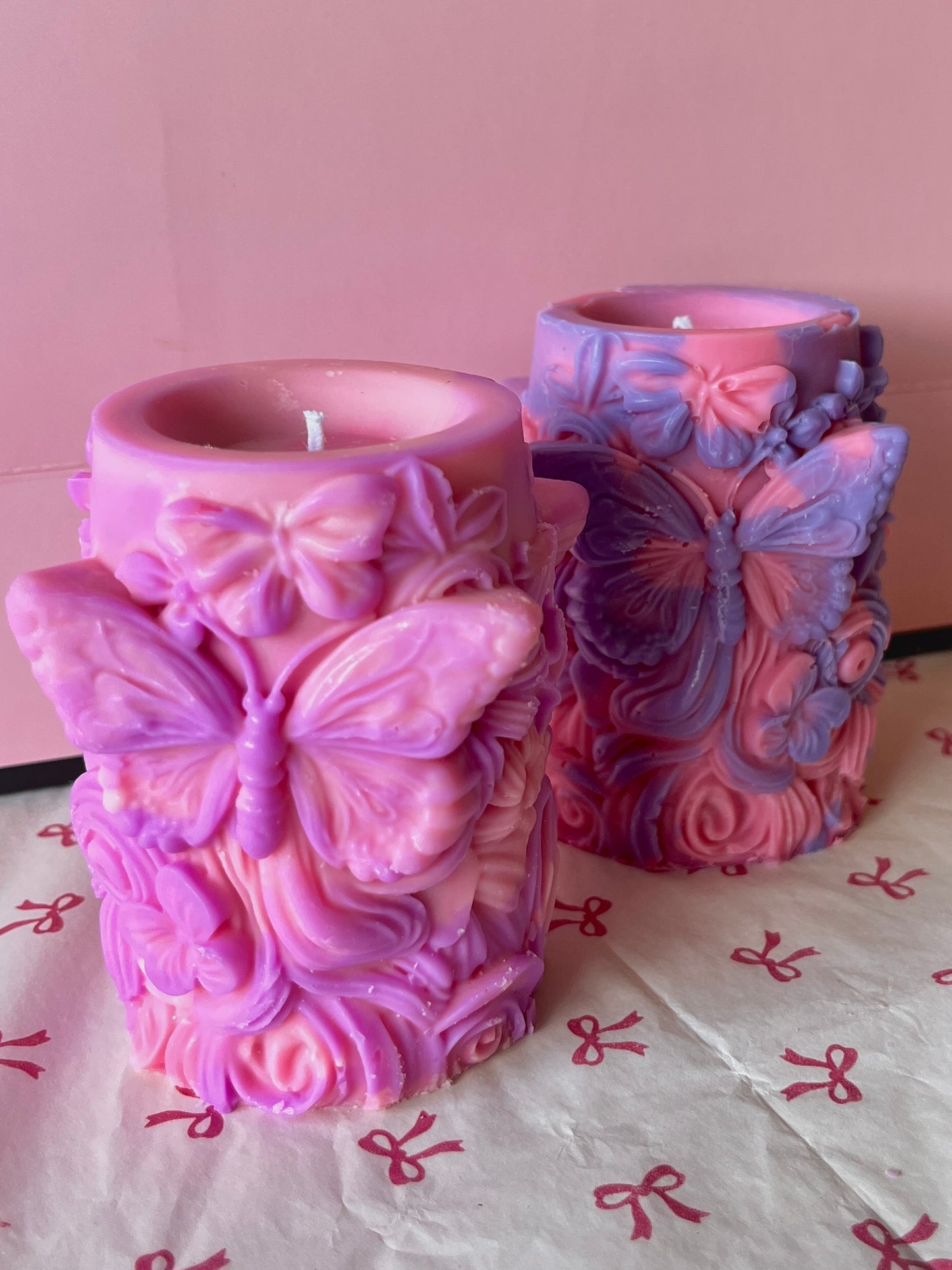 Flutter Love Stack Candles