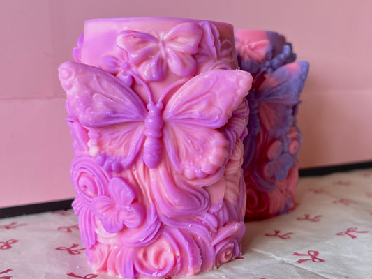 Flutter Love Stack Candles