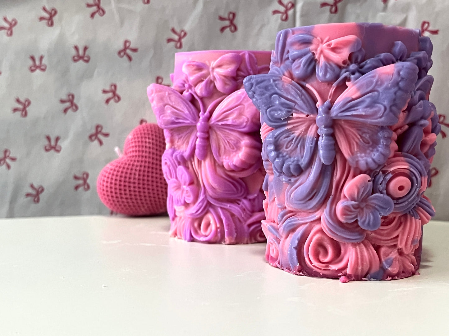 Flutter Love Stack Candles